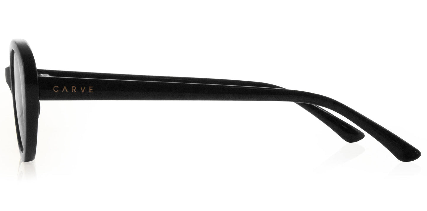 Billie - Gloss Black Dark Grey Lens