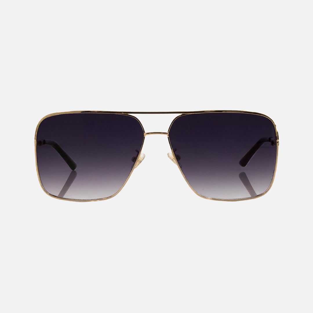 Luxor Gold Dark Gray Frame Gradient Lens