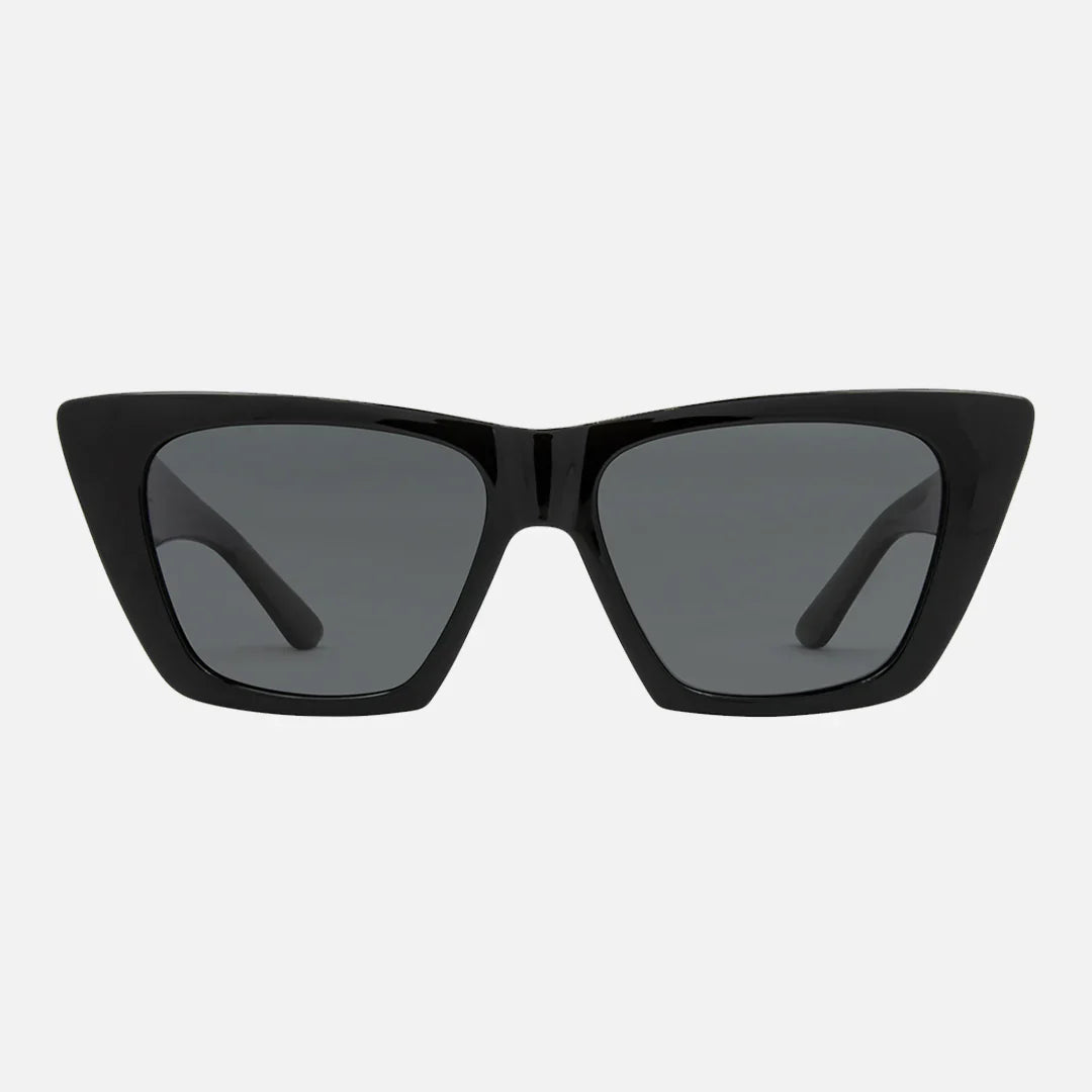 York - Gloss Black with Gray Lens