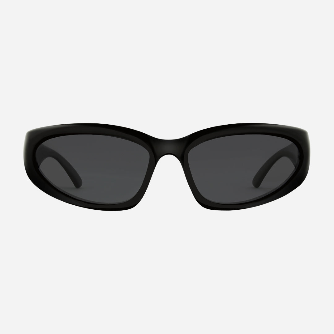 Kubix - Matte Black Frame Gray Lens