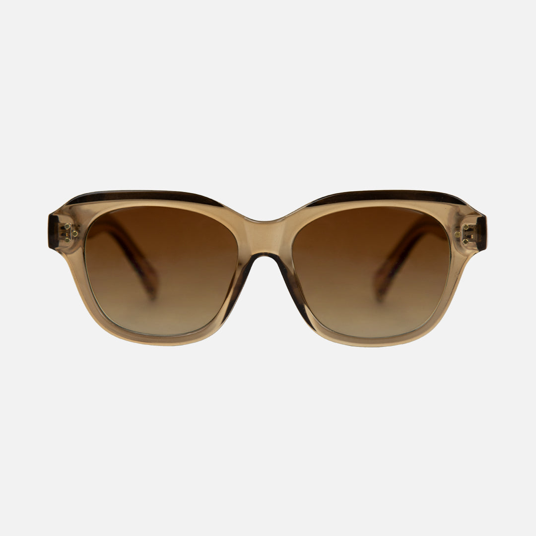 Cabarita - Crystal Caramel Frame with Brown Gradient Lens