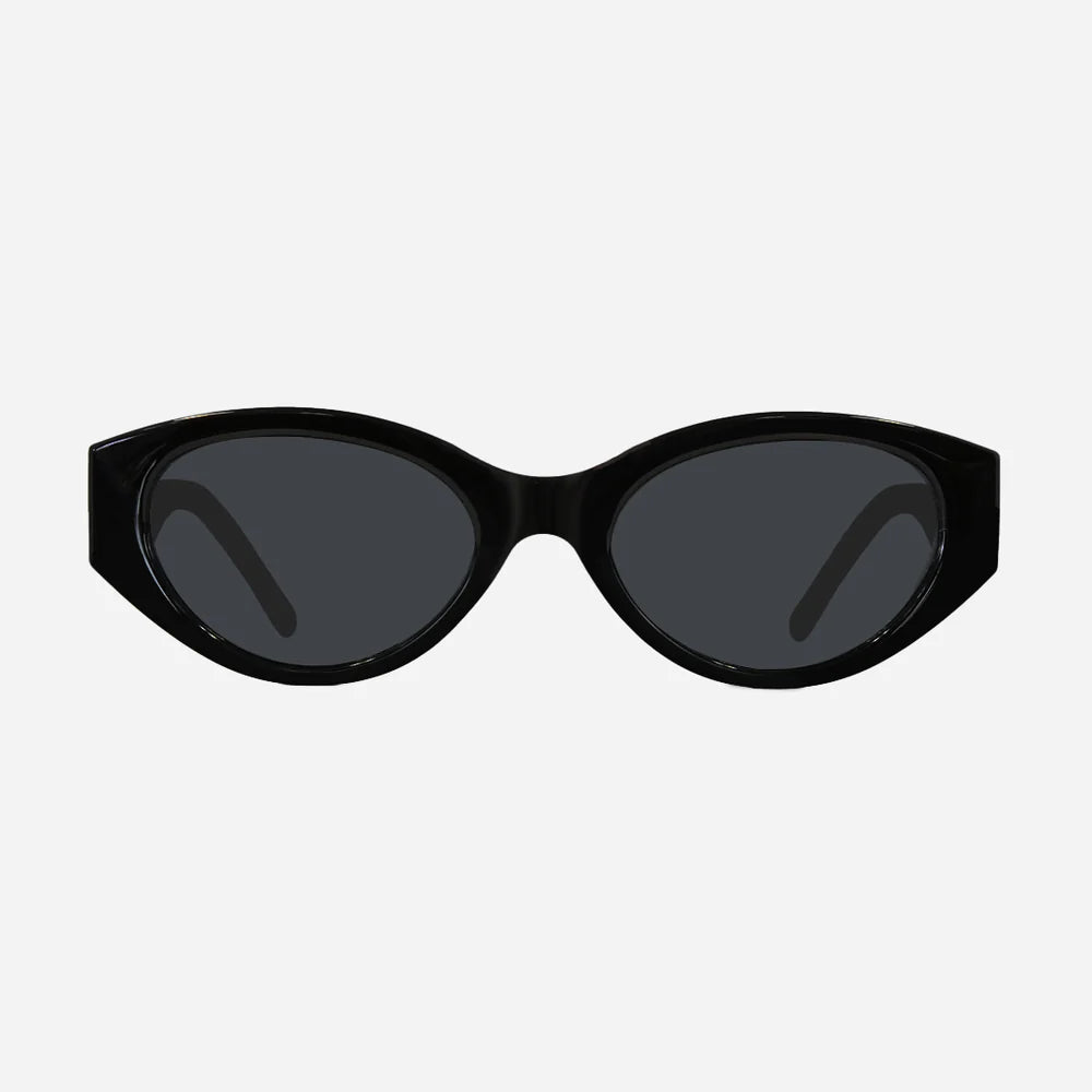 Lola - Gloss Black with Gray Lens