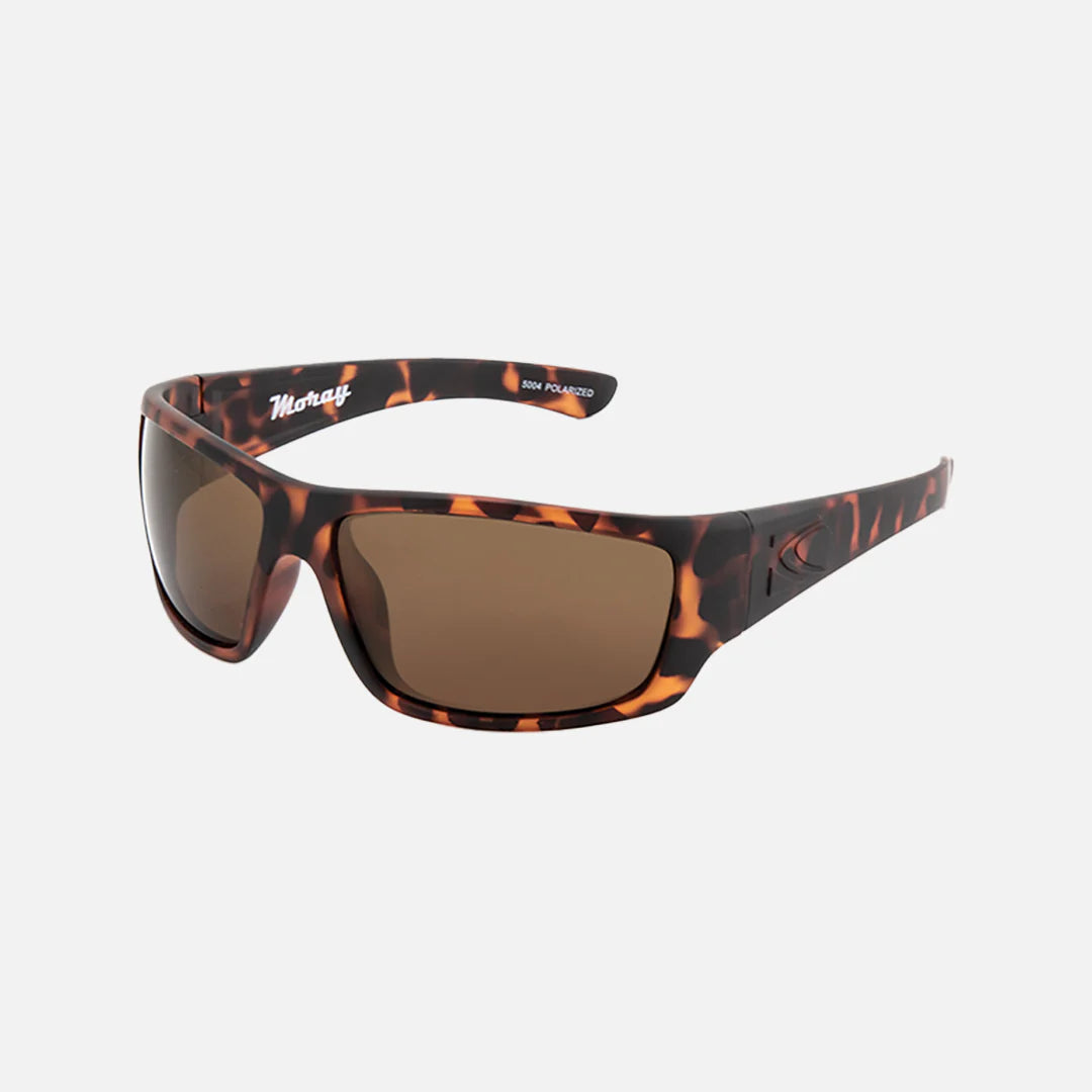 Moray - Floating Matte Tort Frame with Gray Injected Polarized Hydrophobic Lens