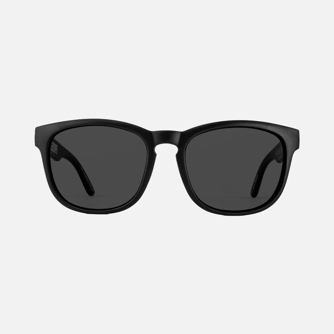 Bohemia - Floating Matte Black Frame Gray Injected Polarized Lens