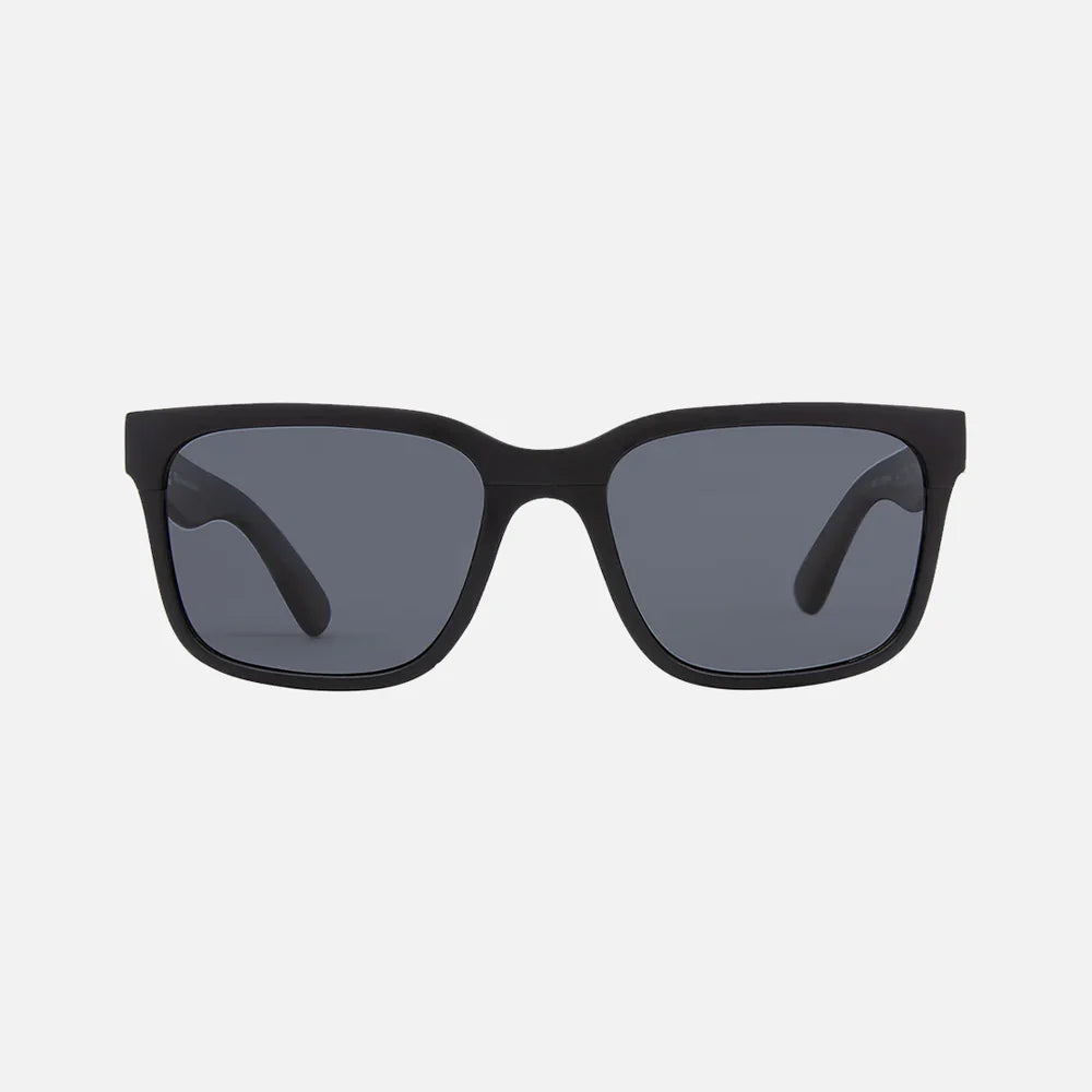 Rivals - Floating Matte Black with Gray Injected Polarized Hydrophobic Lens