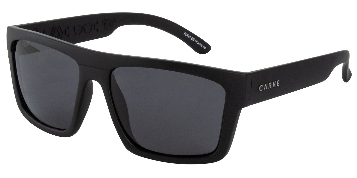 Volley ♻️ - Recycled Matt Black Grey Injected Polarized Lens