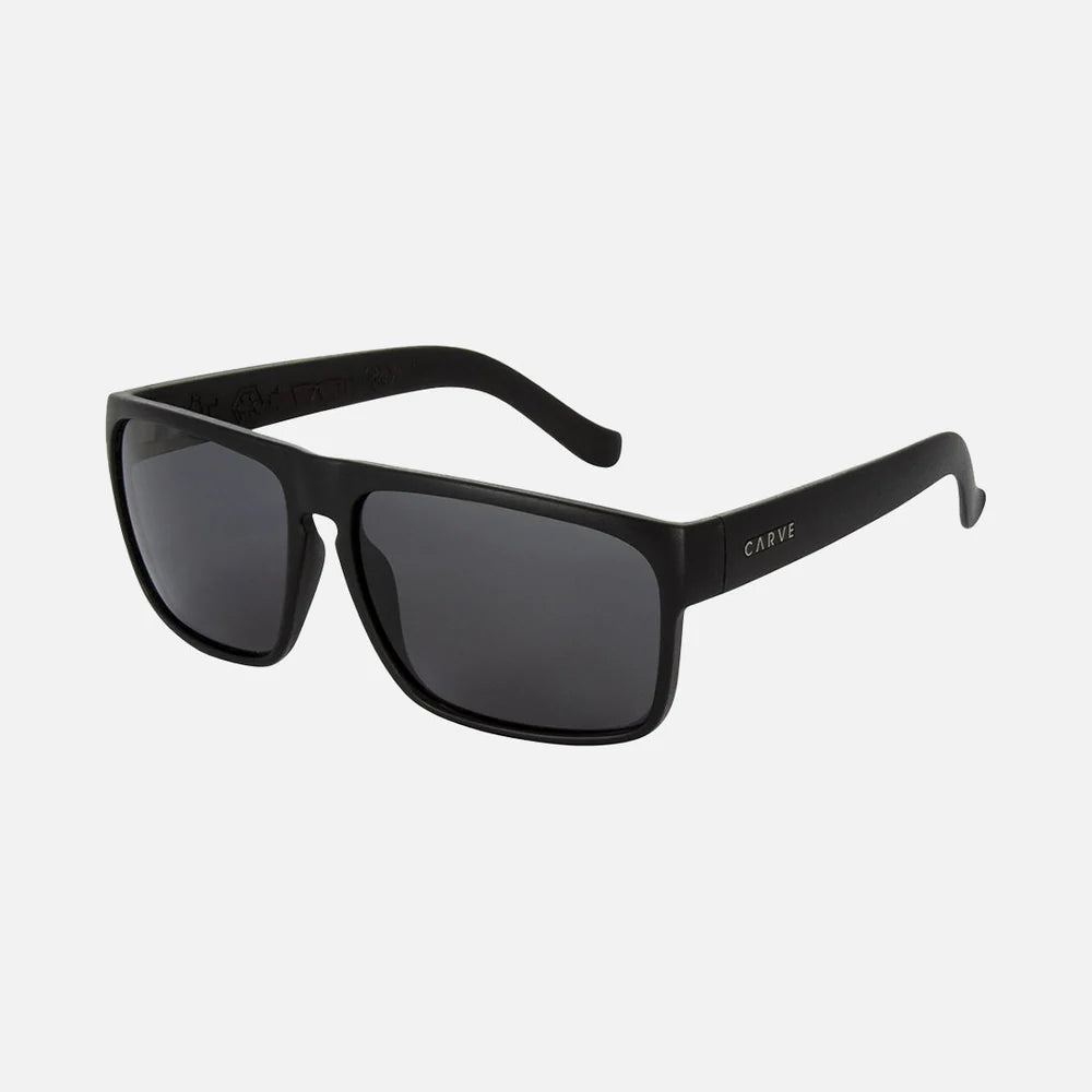 Vendetta - Recycled Matte Black with Gray Injected Polarized Lens