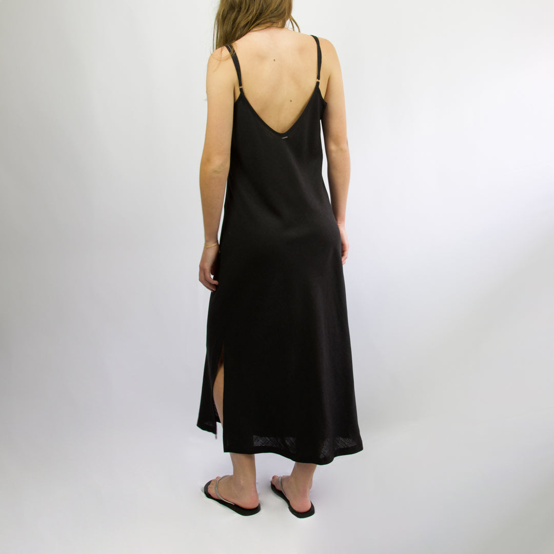 ALTO - Women's cami dress - Black