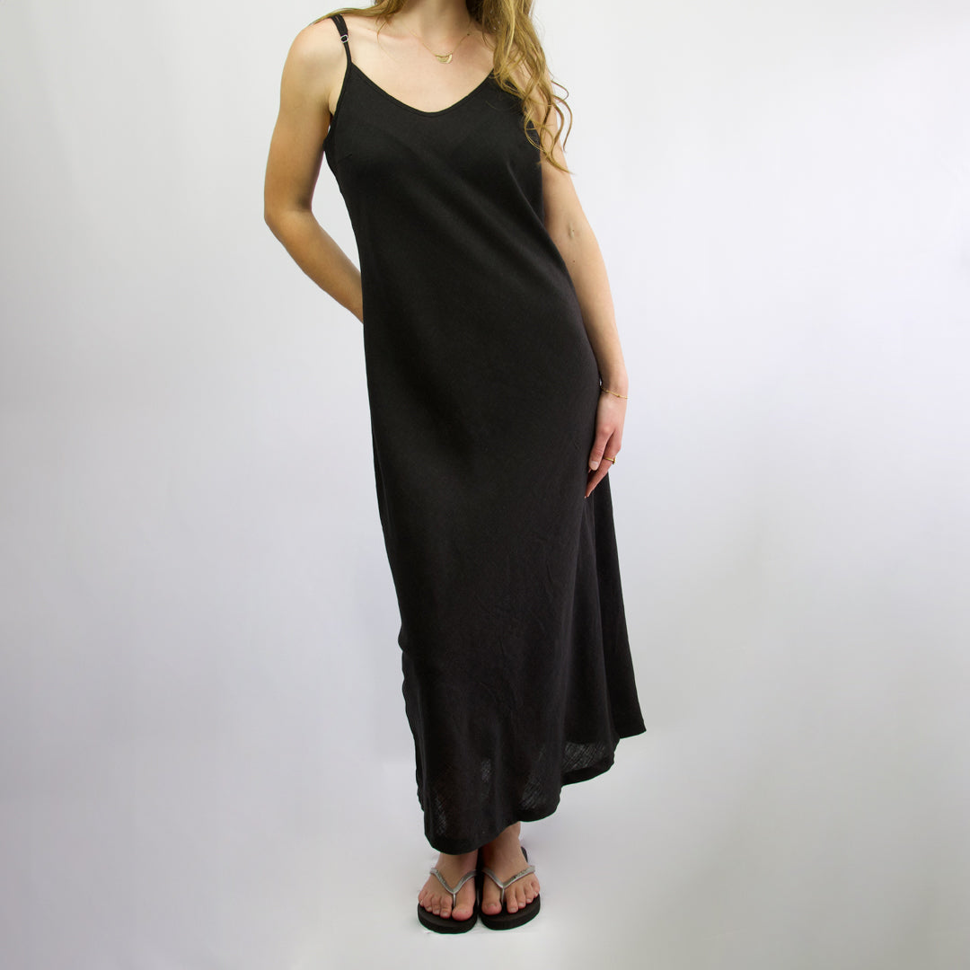 ALTO - Women's cami dress - Black