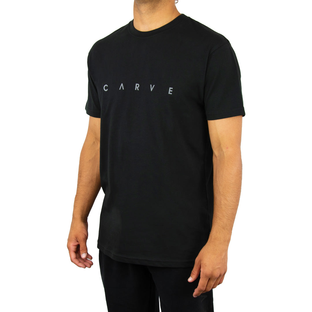 Bells - Men's Larger Size Short Sleeve Tshirt - Black