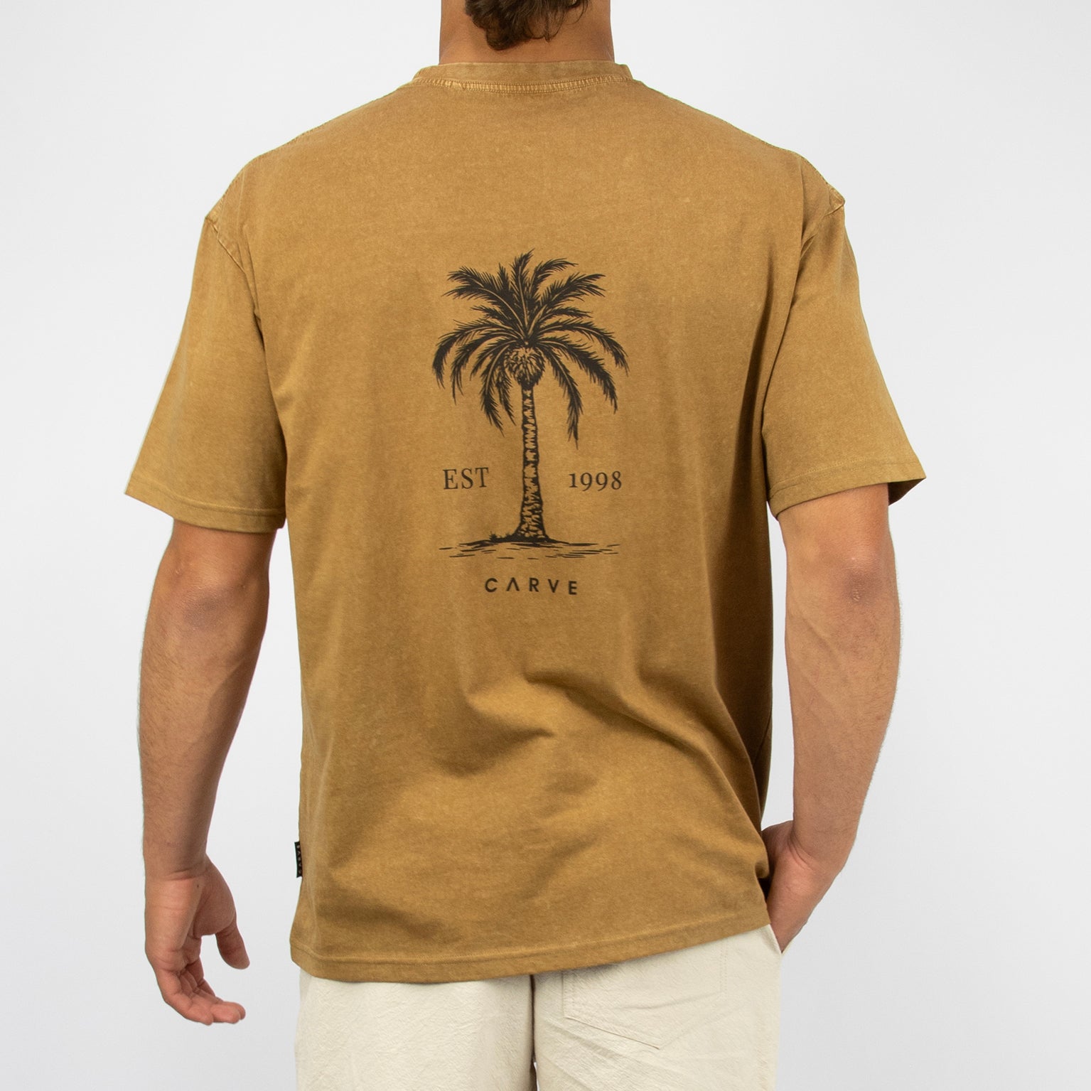 ARECA - Hulk's oversized short sleeve tee - Mustard