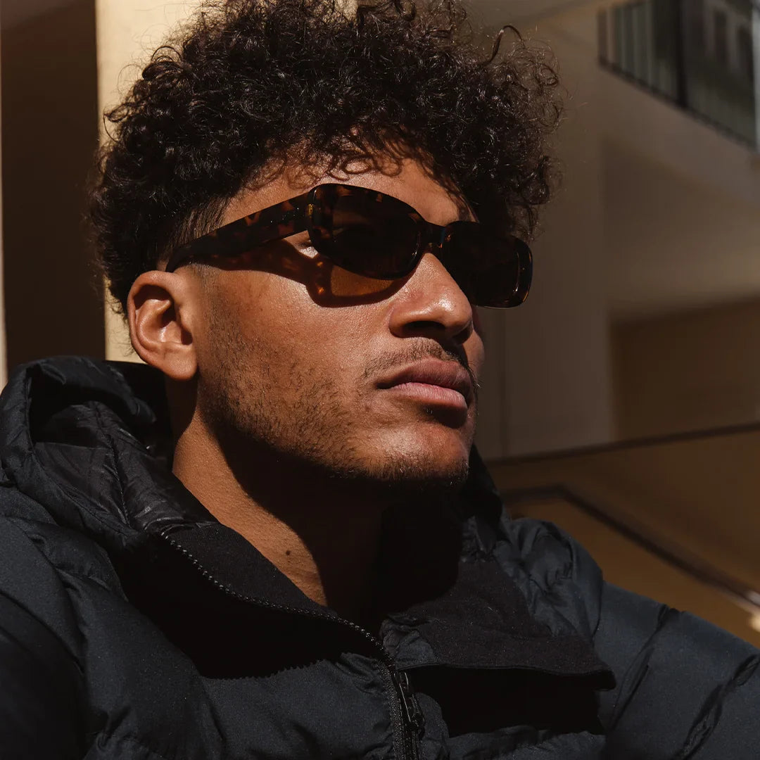 Status - Gloss Dark Tort with Bronze Injected Polarized Lens