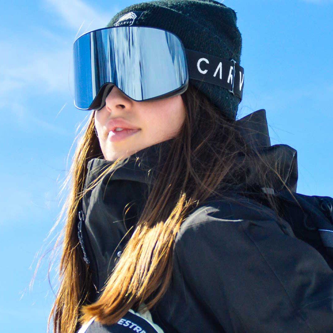 Frother - Matte Black Frame All Silver Iridium Lens