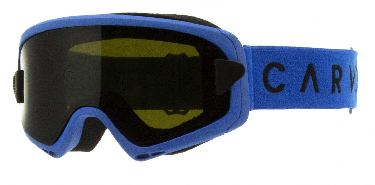 Clingon - Matt Blue Frame, Yellow Clear Flash Coating Lens & Grey Magnetic Overlay
