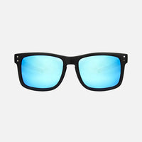 Smoko - Safety Matte Black Frame - Gray Polarized Blue Iridium Lens