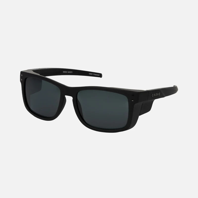 Smoko Z87 - Safety Matte Black Frame with Polarized Gray Lens