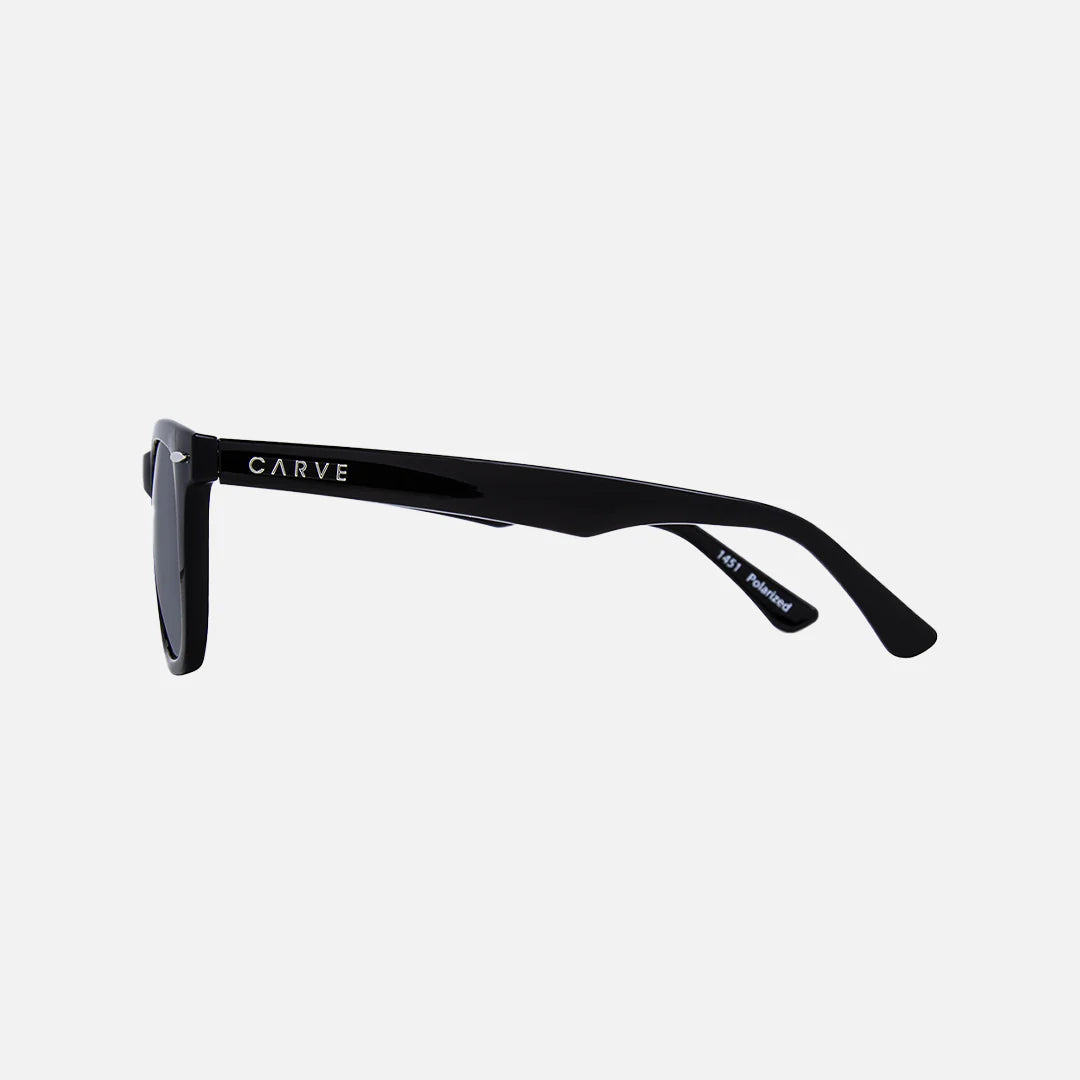 Wow Vision - Gloss Black with Gray Injected Polarized Lens