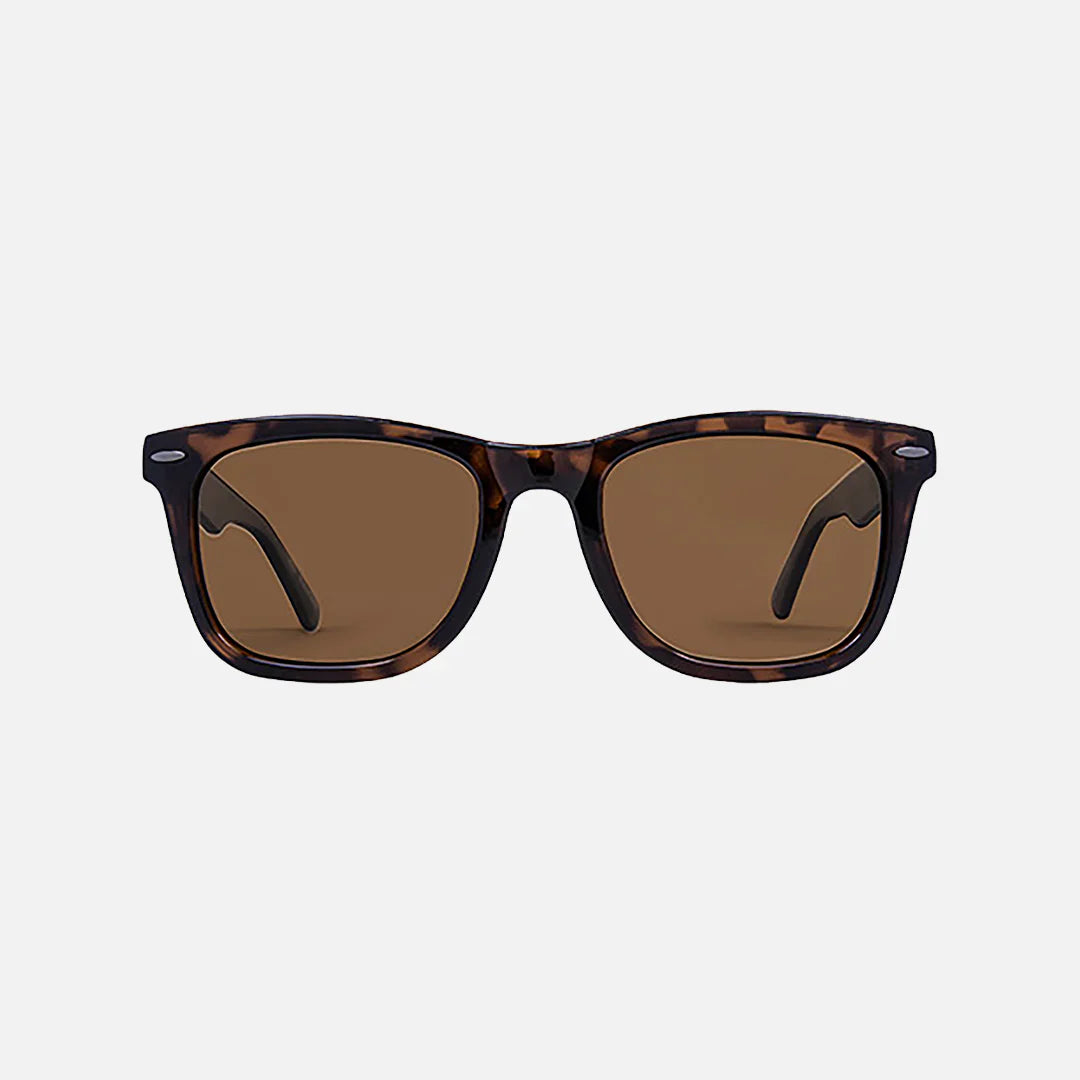 Wow Vision - Gloss Tort Matte Black Arms with Brown Injected Polarized Lens