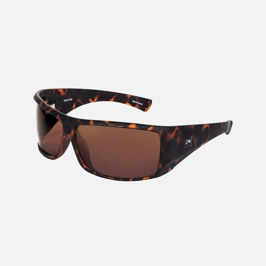 Wolfpak - Matte Tort Frame Bronze Injected Polarized Lens