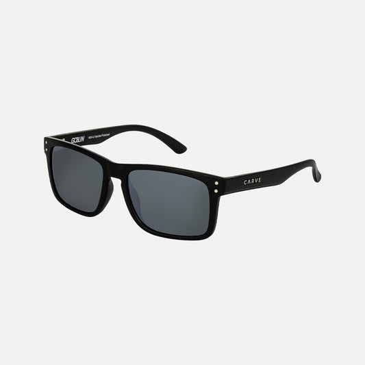 Goblin -  Matte Black Frame Blue Gray Polarized Iridium Lens