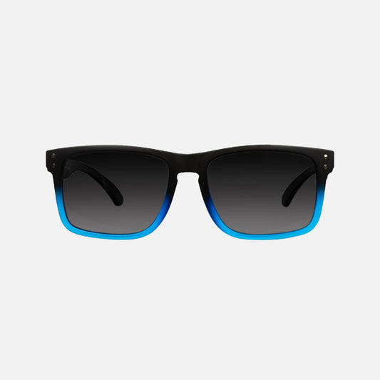 Goblin -  Matte Black Blue Frame Gray Polarized Lens