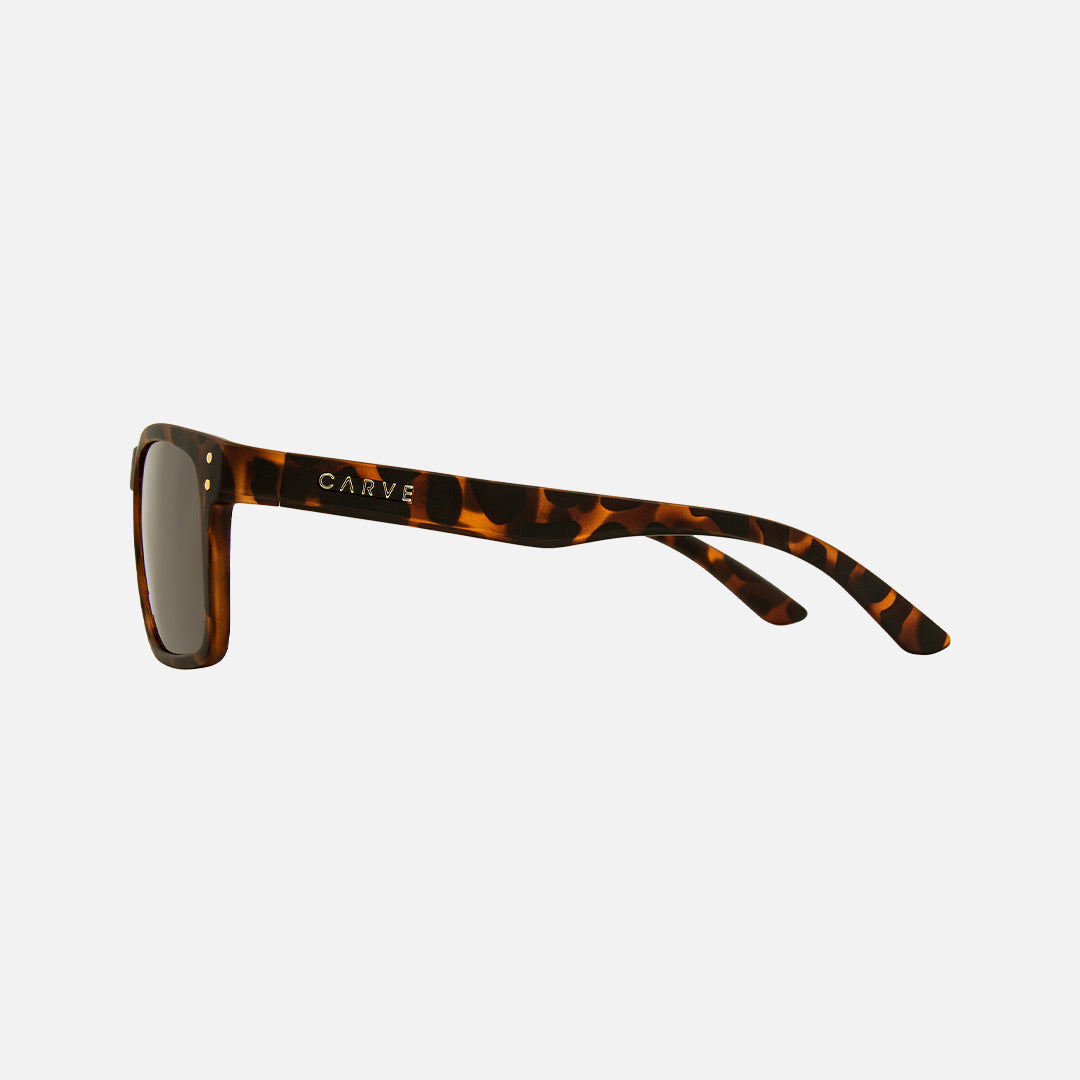 Goblin - Matte Black Blue Tort Frame Brown Injected Polarized Lens