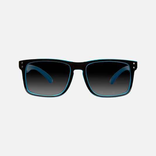 Goblin -  Gloss Black Blue Frame Gray Polarized Lens