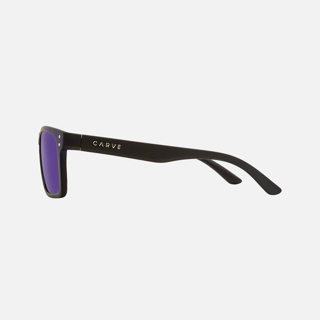 Goblin -  Matte Black Frame Purple Iridium Lens