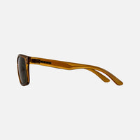 Goblin - Gloss Crystal Dark Sand Recycled Frame Green Injected Polarized Lens