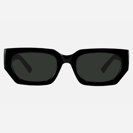Vinca - Gloss Black Grey lens