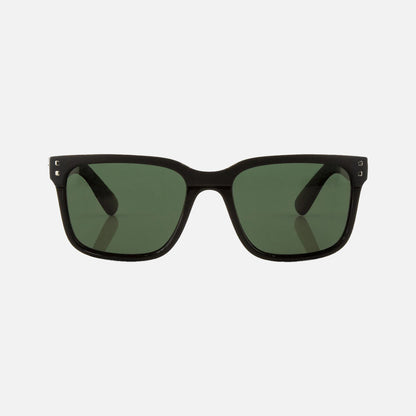 Rivals - Gloss Black Frame Green Injected Polarized Lens