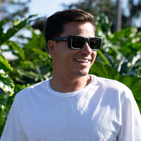 Hey Ho - Matt Black Frame Dark Grey Injected Polarized Lens