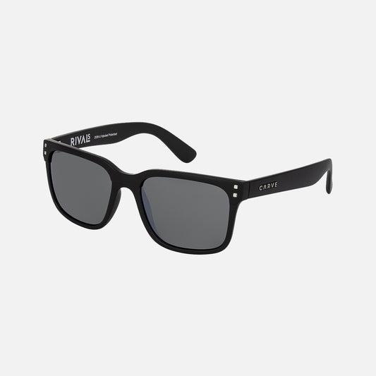 Rivals - Matte Black Frame Gray Injected Polarized Iridium Lens