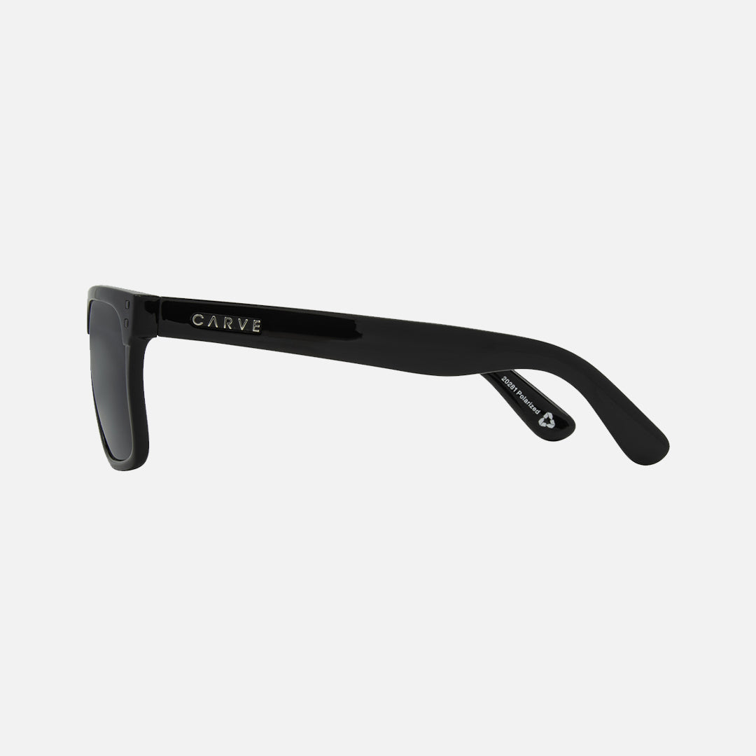 Rivals - Gloss Black Recycled Frame Gray Injected Polarized Lens