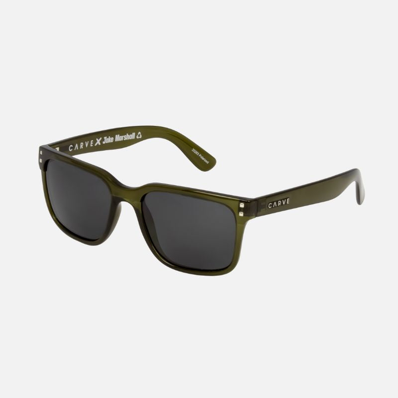 Rivals - Jake Marshall Recycled Crystal Forest Green with Gray Injected Polarized Lens