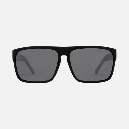 Vendetta - Matte Black Frame Gray Injected Polarized Silver Iridium Lens