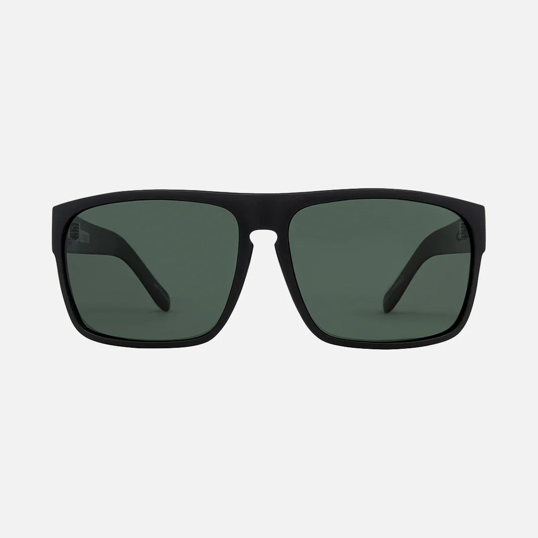 Vendetta - Matte Black with Green Injected Polarized Lens