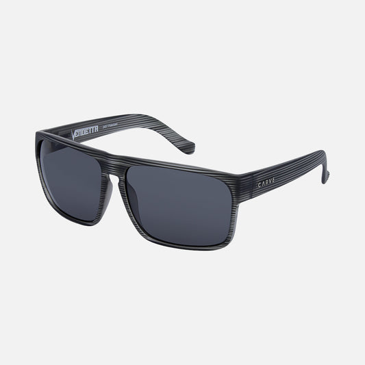 Vendetta - Gray Translucent Streak Frame Gray Polarized Lens