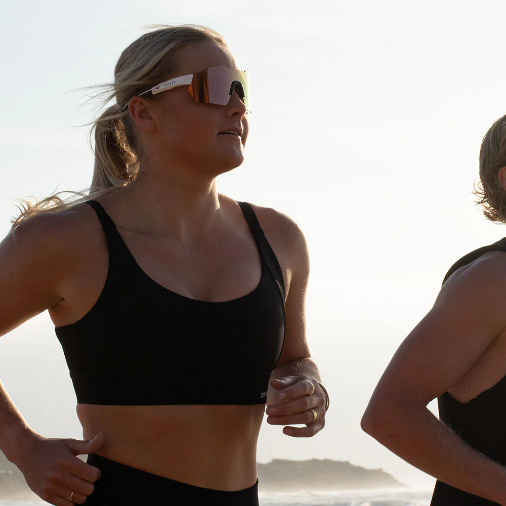 Level Up - Matte White with Copper Iridium Lens