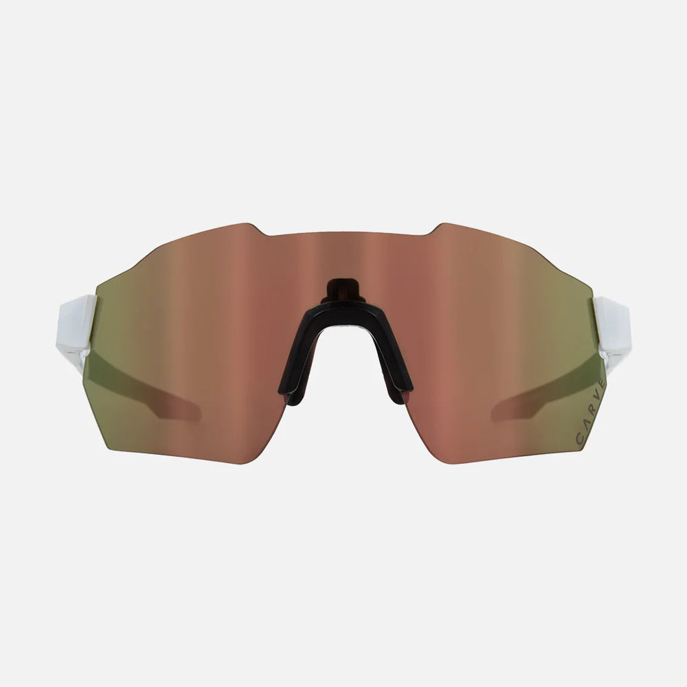 Level Up - Matte White with Copper Iridium Lens