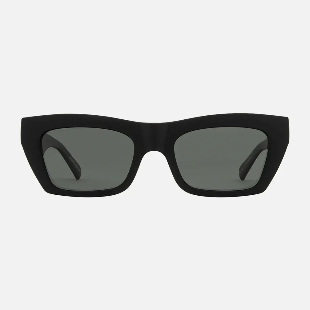 Solis - Matte Black Frame with Gray Injected Polarized Lens