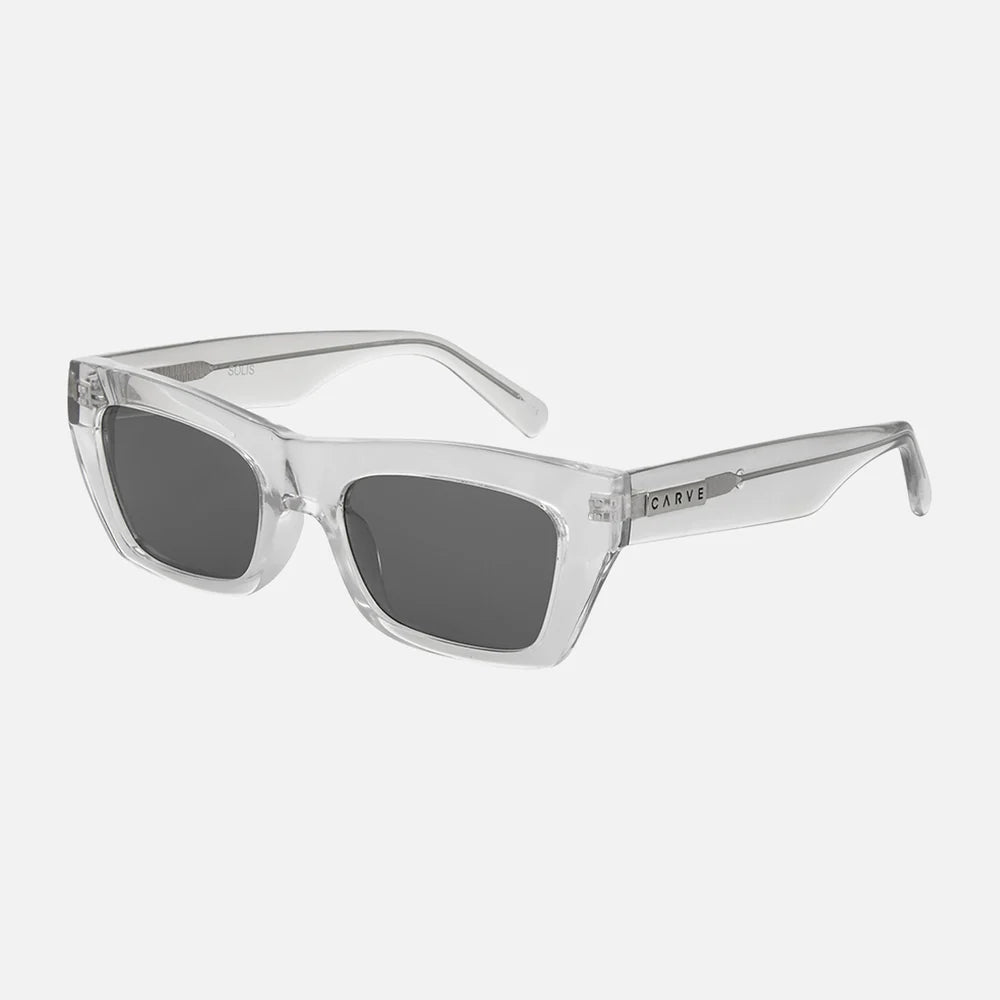 Solis - Crystal Clear with Gray Lens