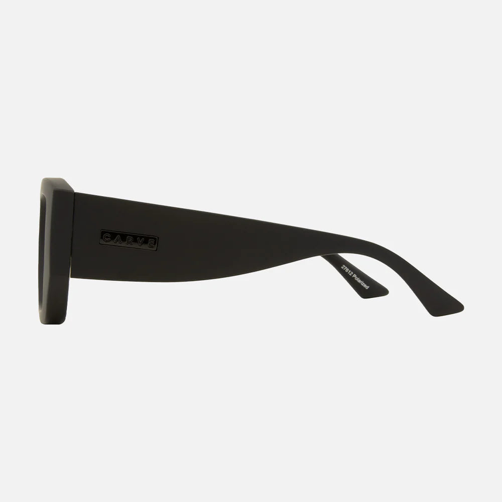 Catapult - Matte Black with Brown Injected Polarized Lens