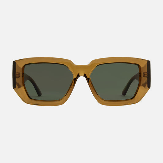 Catapult - Crystal Dark Sand Green Lens