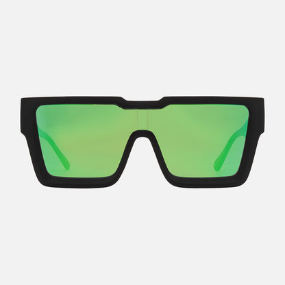 The Vegas -  Matt Black Grey Green Blue Iridium Lens