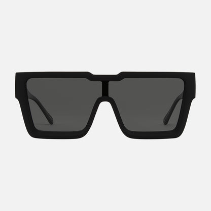 The Vegas - Matt Black Grey Polarized Lens