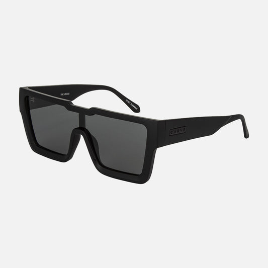 The Vegas - Matt Black Grey Polarized Lens