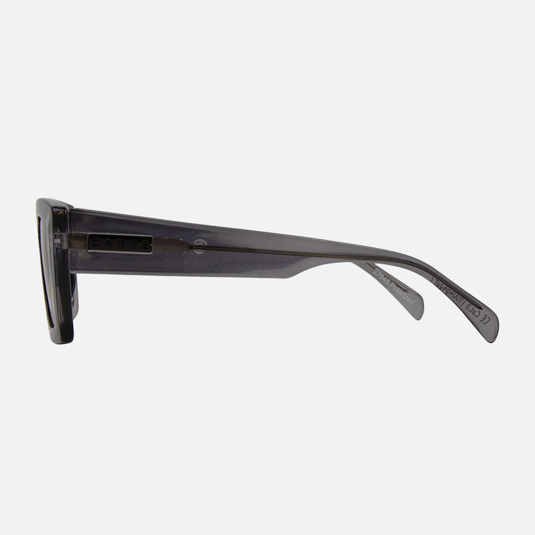 Ziggy - Crystal Charcoal Frame Gray Injected Polarized Lens