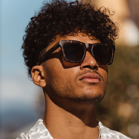 Easton - Matte Translucent Tort Brown Frame Injected Polarized Lens