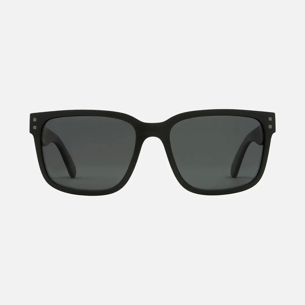 Rivals XL - Matte Black with Gray Polarized Lens